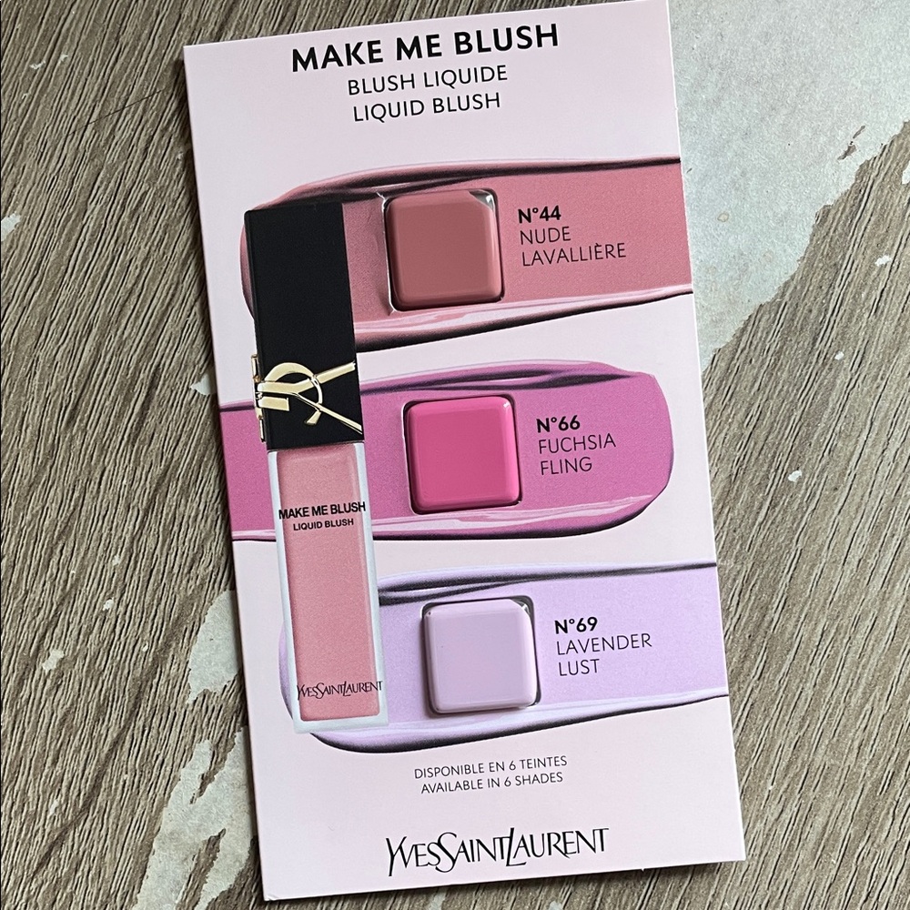 ❗️3/$10❗️Yves Saint Laurent Liquid Blush Trio